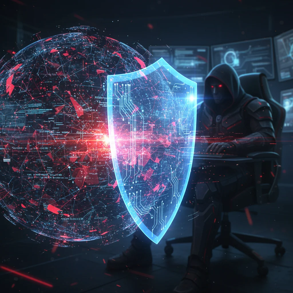 AI-driven threat intelligence and vulnerability exploitation, showcasing the dual nature of AI in cybersecurity.