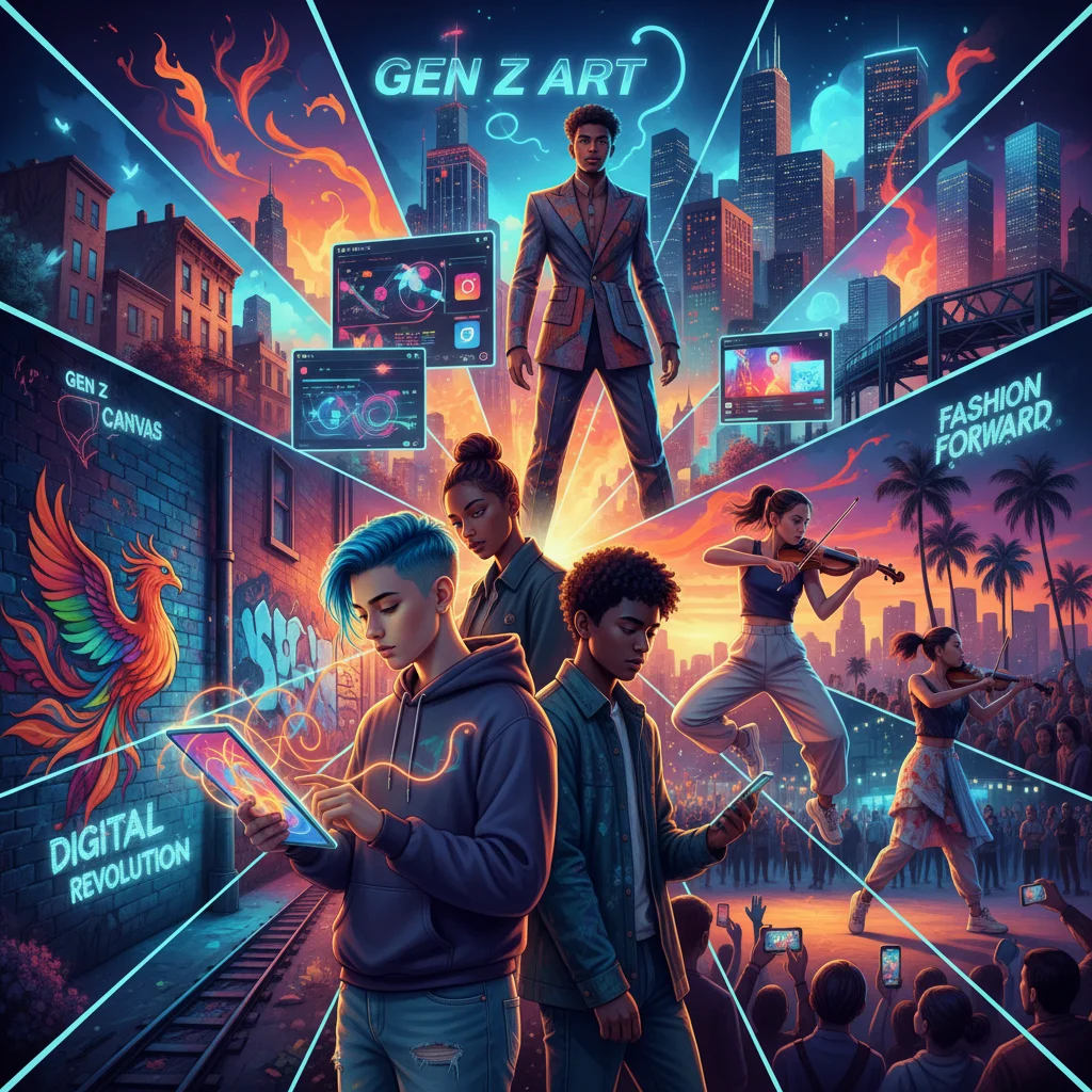 Gen Z’s Cultural Impact: Shaping American Arts by Mid-2026
