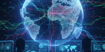 Global information warfare network with intelligence analysts