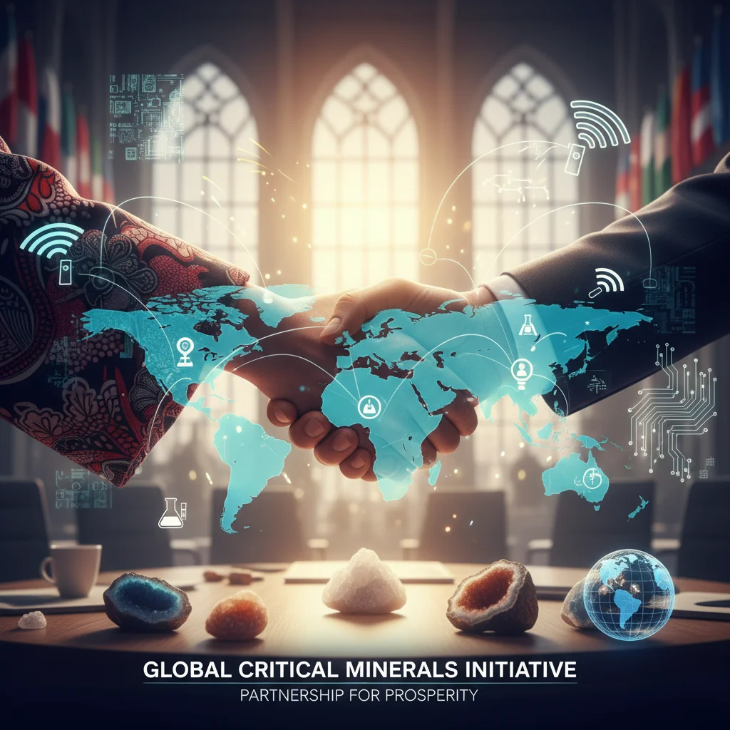 International collaboration on critical mineral supply chains