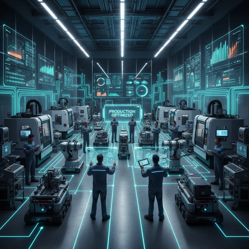 IoT Integration: Boosting US Manufacturing Efficiency by 15% in 2026