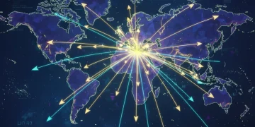 Global map showing US foreign policy influence and shifting alliances in 2026.
