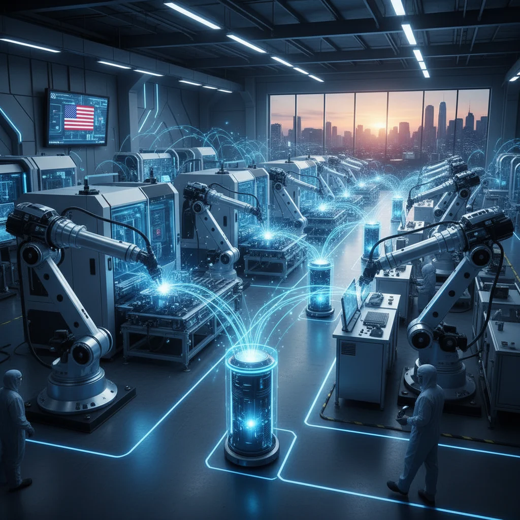 Achieve 15% Efficiency: Edge Computing in US Manufacturing by 2026