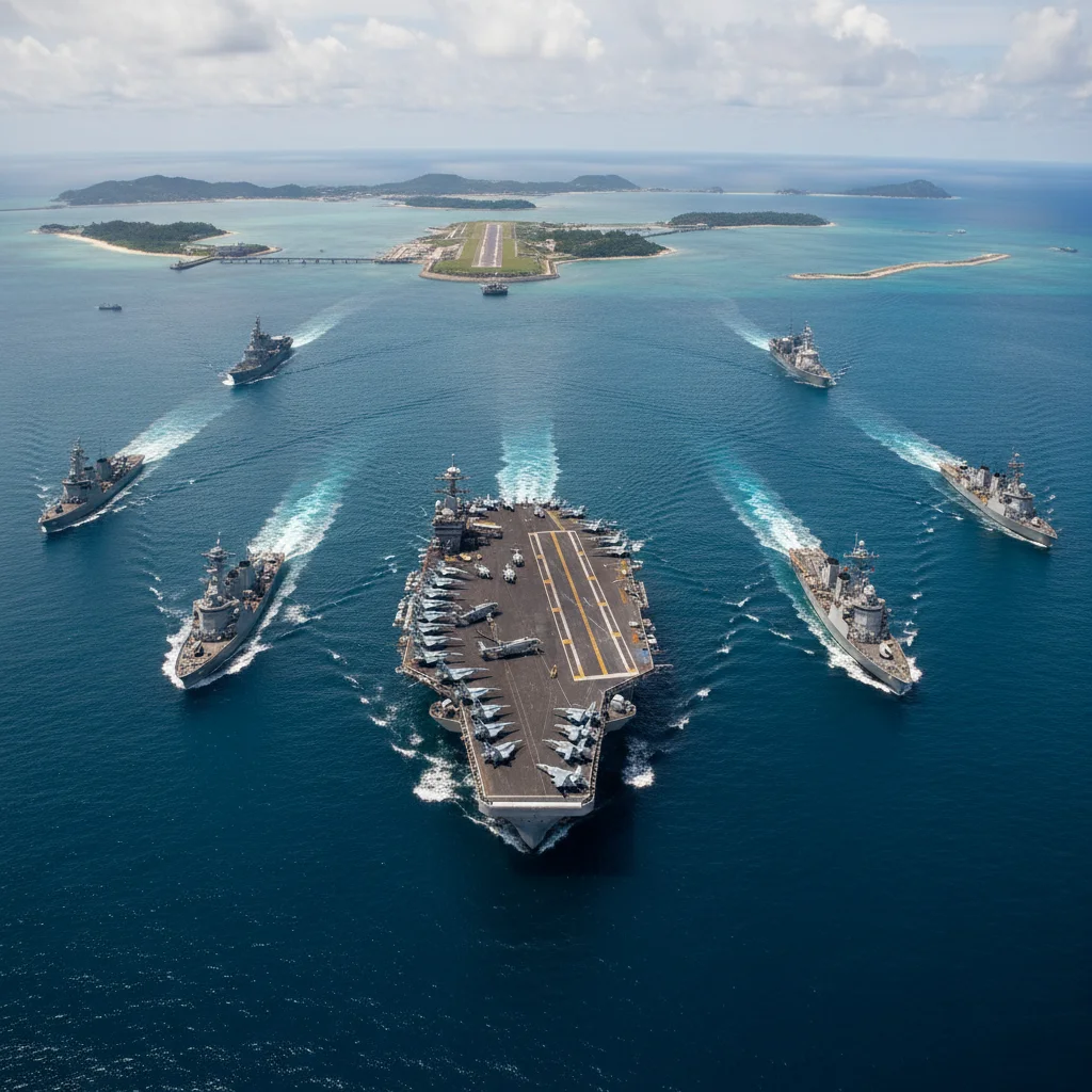 South China Sea 2026: US Naval Presence & Trade Route Implications