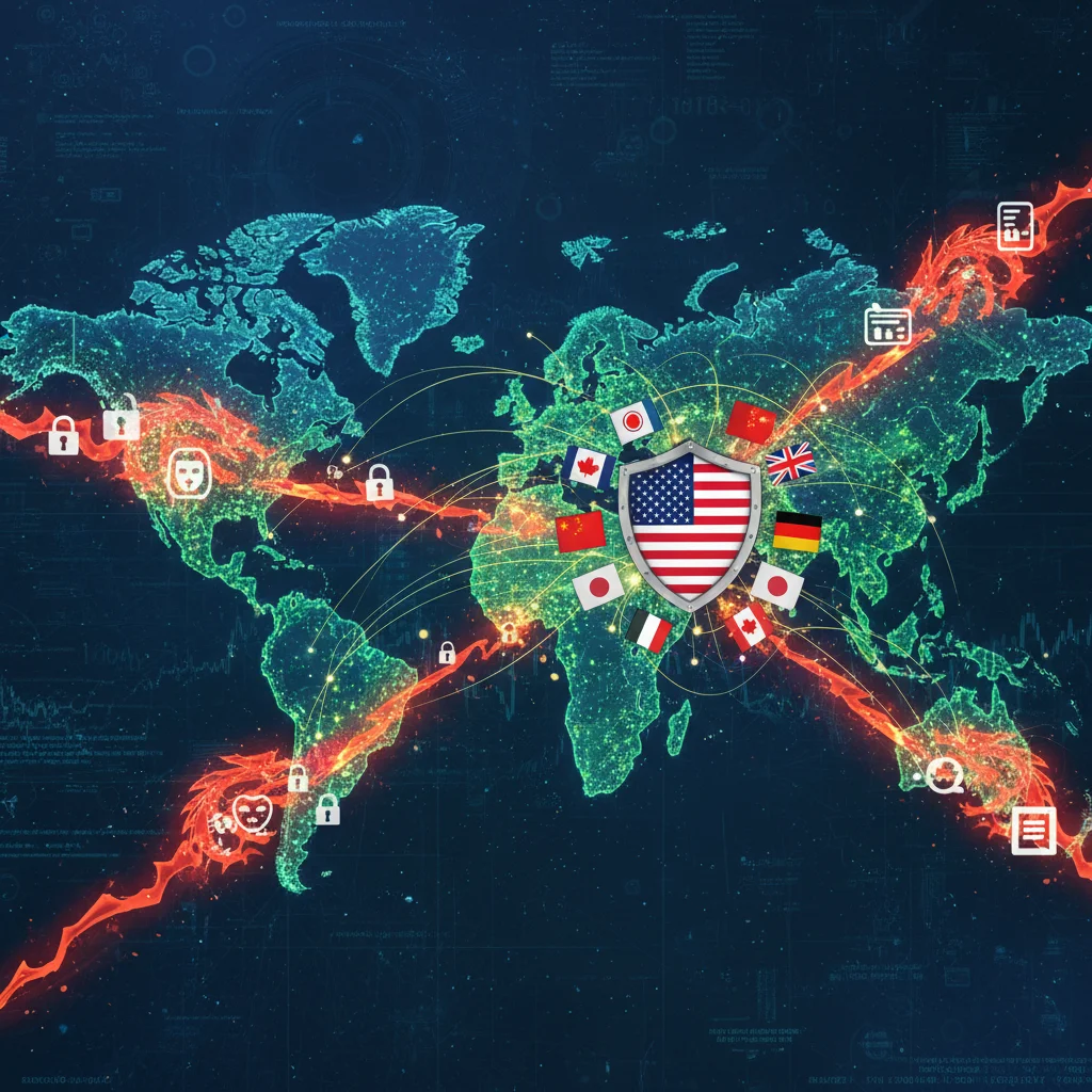 Cybersecurity threats impacting global financial stability and national security.